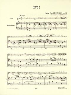 6 Duos op. 48 von Ignaz Pleyel 