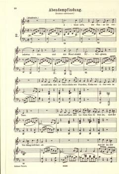 29 Lieder von Wolfgang Amadeus Mozart 