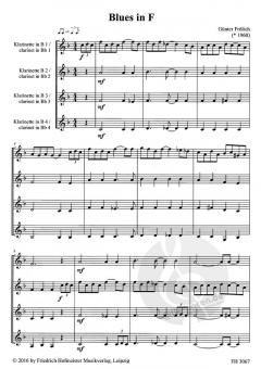 Musikcocktail von Günter Frölich für 4 Klarinetten im Alle Noten Shop kaufen