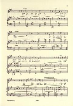 Mörike-Lieder Band 2 von Hugo Wolf 