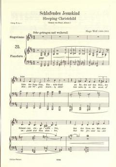 Mörike-Lieder Band 3 von Hugo Wolf 