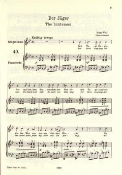 Mörike-Lieder Band 4 von Hugo Wolf 