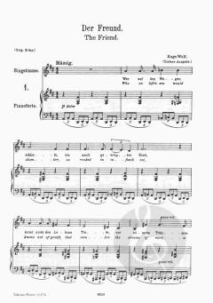 Eichendorff-Lieder Band 1 von Hugo Wolf 