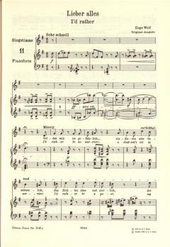 Eichendorff-Lieder Band 2 von Hugo Wolf 