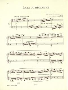 Ecole du Mécanisme op. 120 von Jean Baptist Duvernoy 