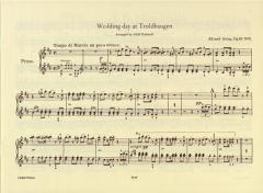 Hochzeitstag auf Troldhaugen op. 65/6 von Edvard Grieg 