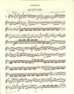 9 ausgewählte Streichquartette von Luigi Boccherini im Alle Noten Shop kaufen (Stimmensatz)