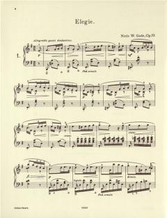 Aquarellen op. 19 von Niels Wilhelm Gade für Klavier im Alle Noten Shop kaufen