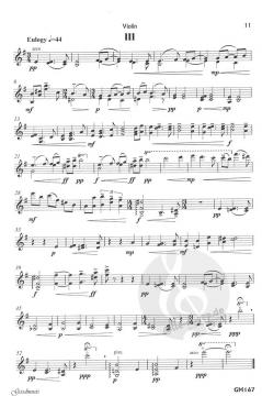 Sonatina For Solo Violin von Paul Carr im Alle Noten Shop kaufen