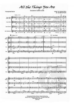 All the Things You Are von Jerome Kern 