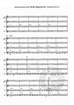 All the Things You Are von Jerome Kern 