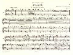 Walzer op. 39 von Johannes Brahms für Klavier zu 4 Händen im Alle Noten Shop kaufen