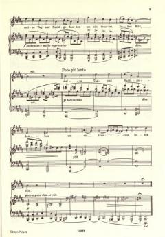 Lieder Band 3 von Johannes Brahms 