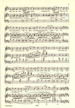 Lieder Band 3 von Johannes Brahms 