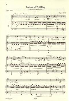 Lieder Band 3 von Johannes Brahms 