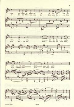 Lieder Band 4 von Johannes Brahms 