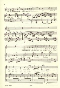 Lieder Band 4 von Johannes Brahms 