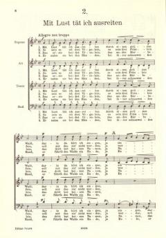 14 deutsche Volkslieder Heft 1 (Johannes Brahms) 