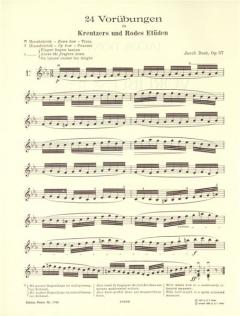 24 Vorübungen op. 37 von Jacob Dont 