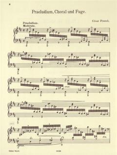 Präludium, Choral und Fuge von Cesar Franck für Klavier im Alle Noten Shop kaufen
