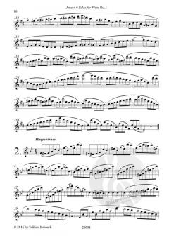 6 Solos op. 17 Band 1 von Niels Peter Jensen für Flöte solo im Alle Noten Shop kaufen