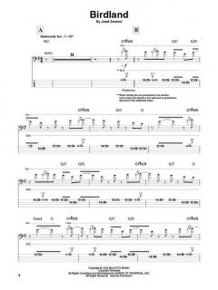 Bass Play-Along Vol. 50 (Jaco Pastorius) 