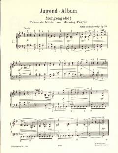 Jugendalbum op. 39 von Pjotr Iljitsch Tschaikowski für Klavier im Alle Noten Shop kaufen