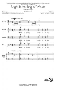 Bright Is The Ring Of Words (Rosephanye Powell) 