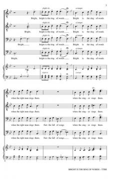 Bright Is The Ring Of Words (Rosephanye Powell) 