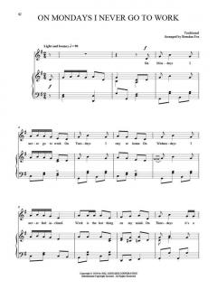 25 Folksong Solos For Children 