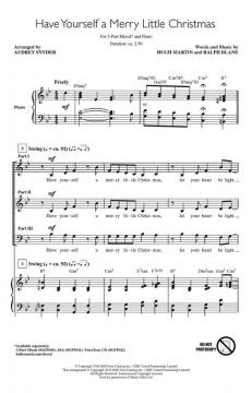Have Yourself A Merry Little Christmas (Hugh Martin) 