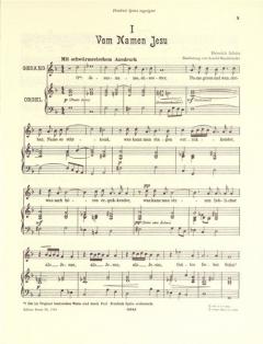 3 kleine geistliche Konzerte von Heinrich Schütz 