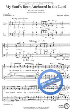 My Soul's Been Anchored In The Lord 