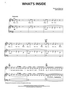 What's Inside: Songs from Waitress von Sara Bareilles 