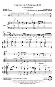 Grown-Up Christmas List von David Foster 