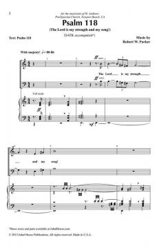 Psalm 118 (Robert Parker) 