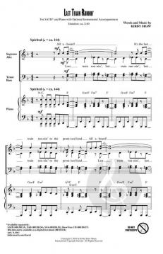 Last Train Runnin' (Kirby Shaw) 