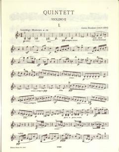 Streichquintett in F-Dur von Anton Bruckner für 2 Violinen, 2 Violen und Violoncello im Alle Noten Shop kaufen (Stimmensatz)