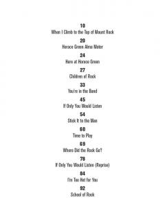 School of Rock: The Musical von Andrew Lloyd Webber 