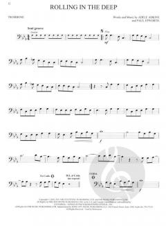 Adele - Instrumental Play Along for Trombone 