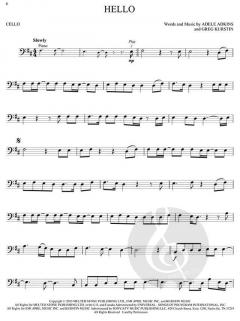 Adele - Instrumental Play Along for Cello im Alle Noten Shop kaufen