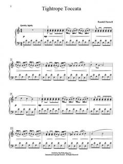 Tightrope Toccata von Randall Hartsell 