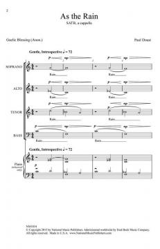 As The Rain von Paul Doust 