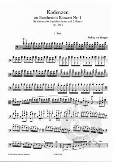 Konzert Nr. 1 von Luigi Boccherini 