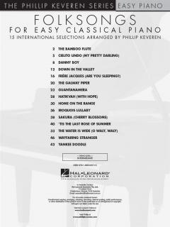 Folksongs For Easy Classical Piano 