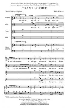 To A Young Child (Dale Warland) 