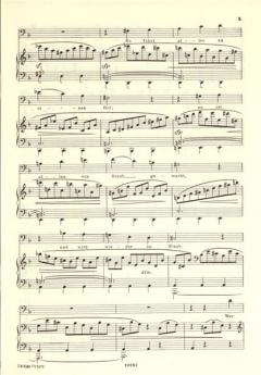 4 Ernste Gesänge op. 121 von Johannes Brahms 