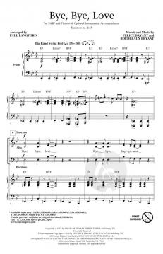 Bye, Bye Love (Ray Charles) 