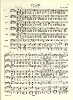 Weltliche Gesänge Band 1 (Johannes Brahms) 