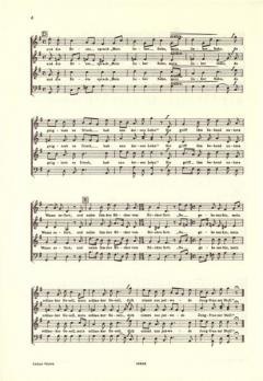 Weltliche a Cappella Gesänge 2 op. 93A, 104 (Johannes Brahms) 